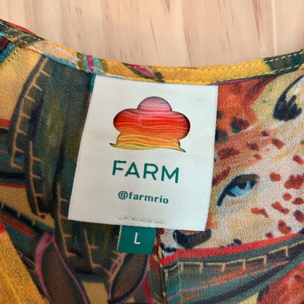 Farm Rio Dress L - Picture 3 of 6